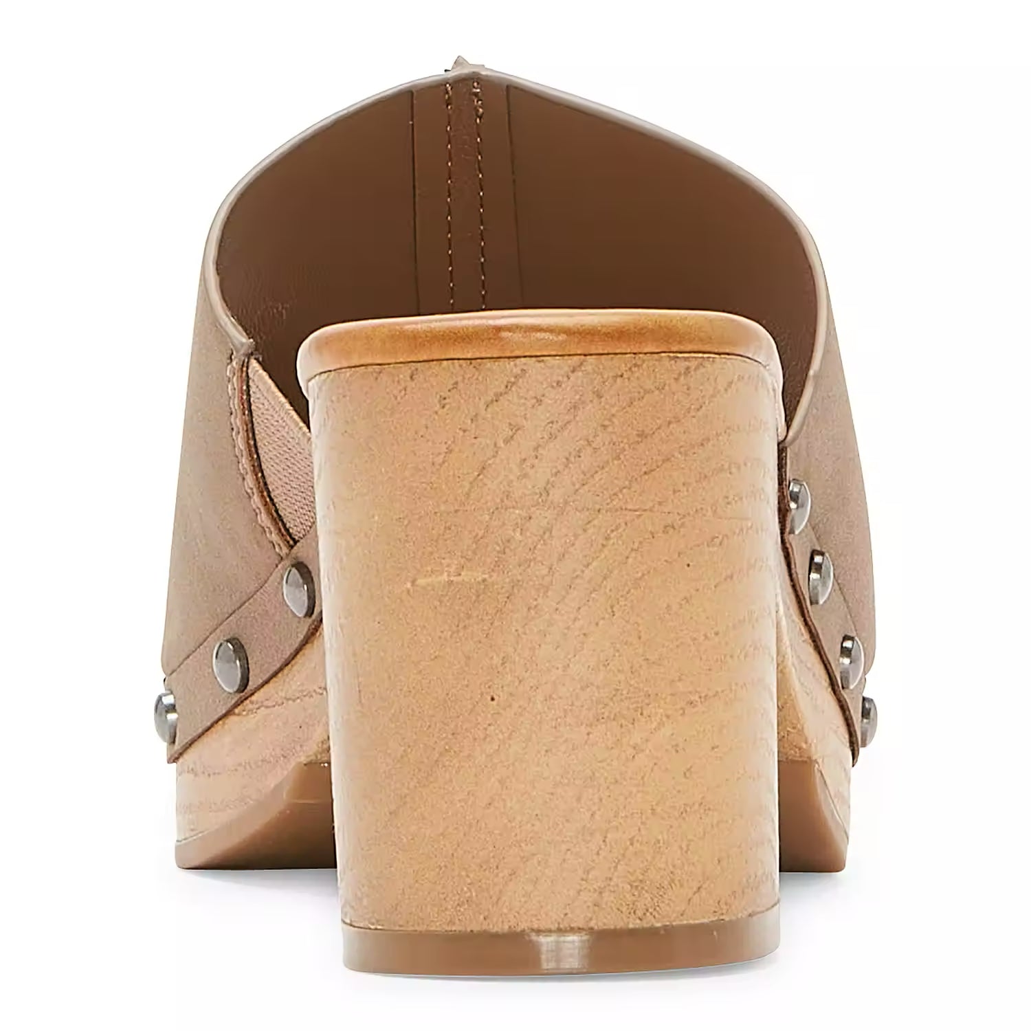 A.N.A BROWN LOW BLOCK HEEL