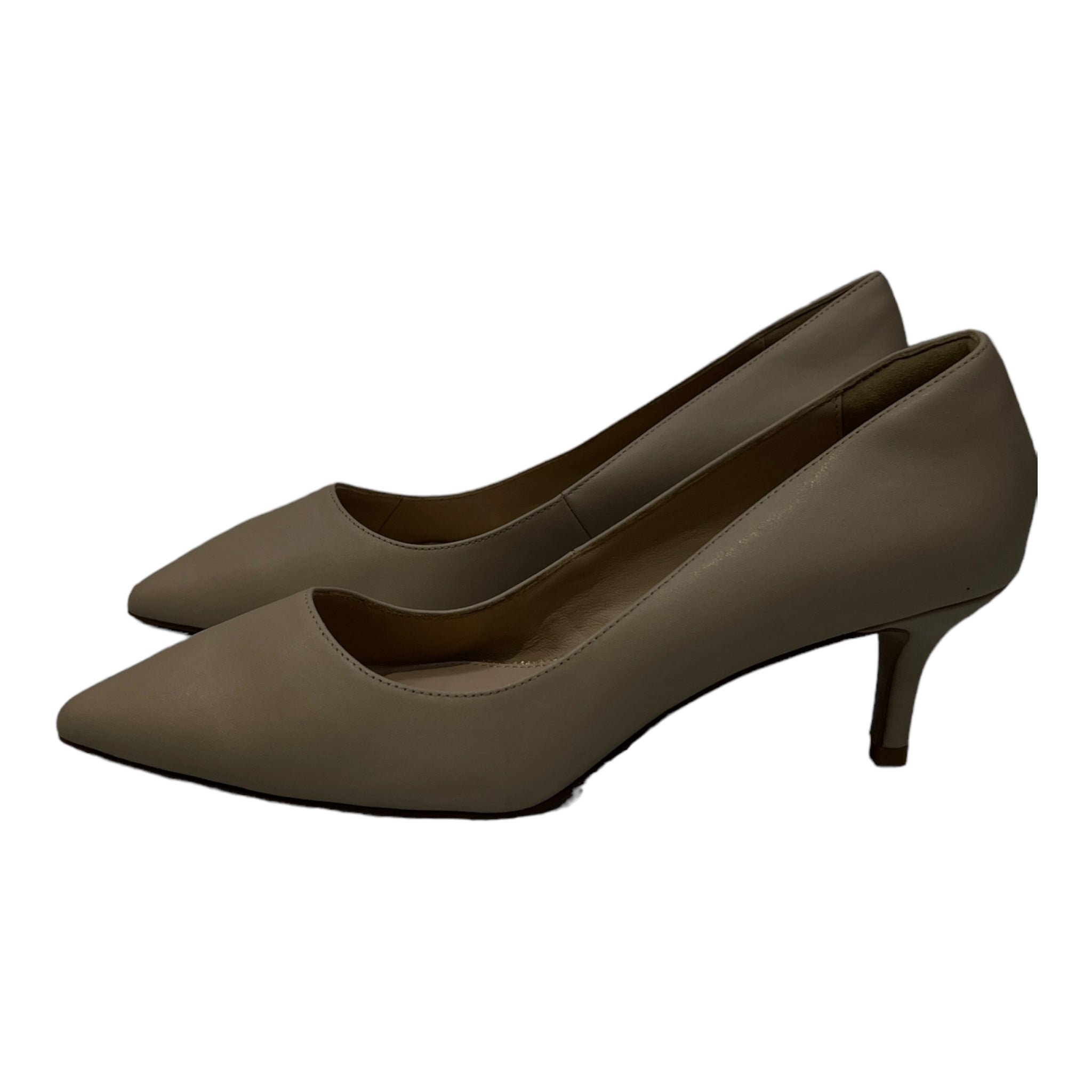 DAISY LOUIS POINTED TOE HEELED PUMP IN BLUSH