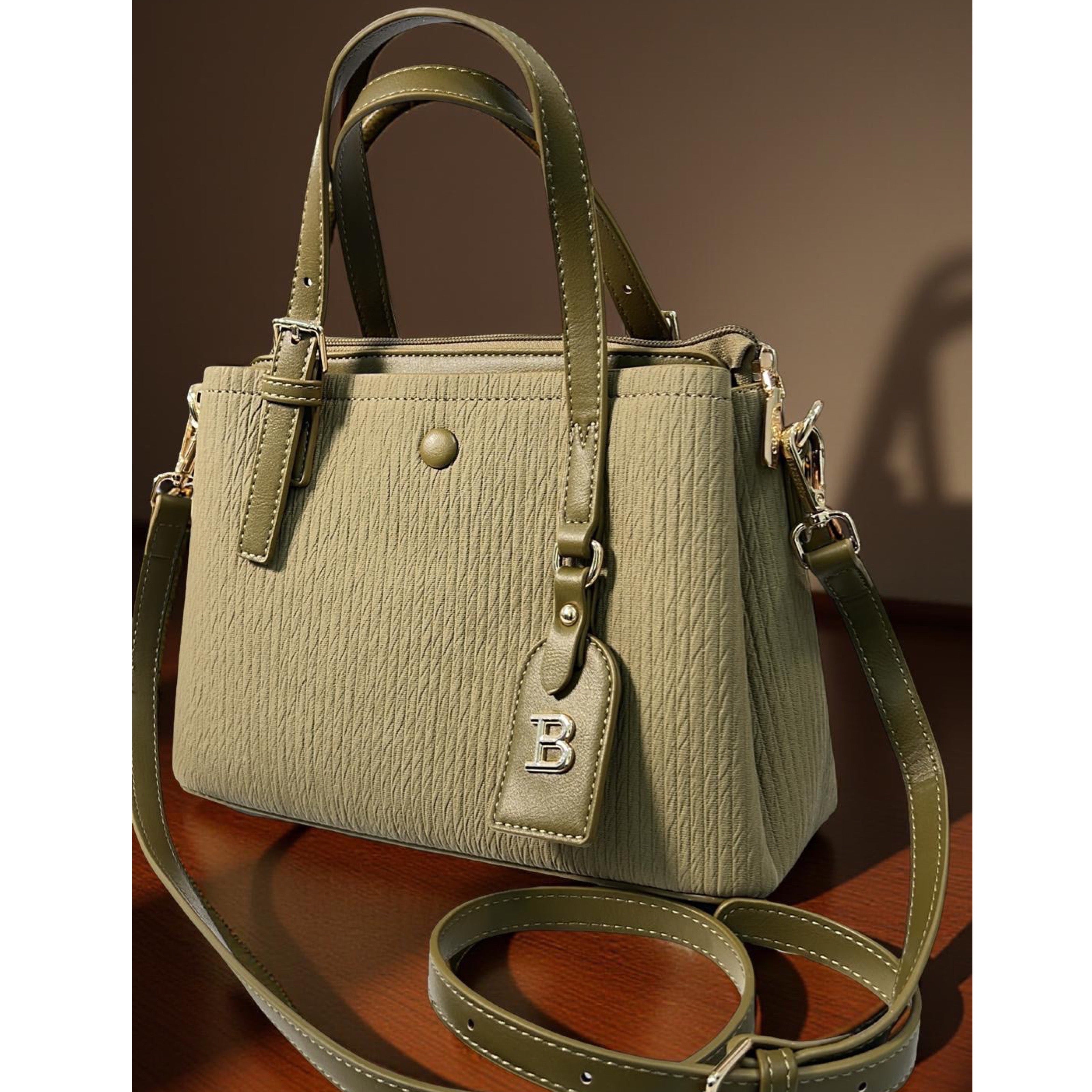 Bagco Double Handle Bag in Olive