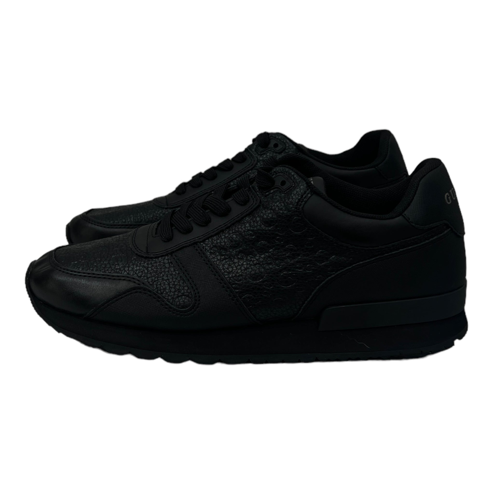 GUESS LACE-UP SNEAKERS IN BLACK