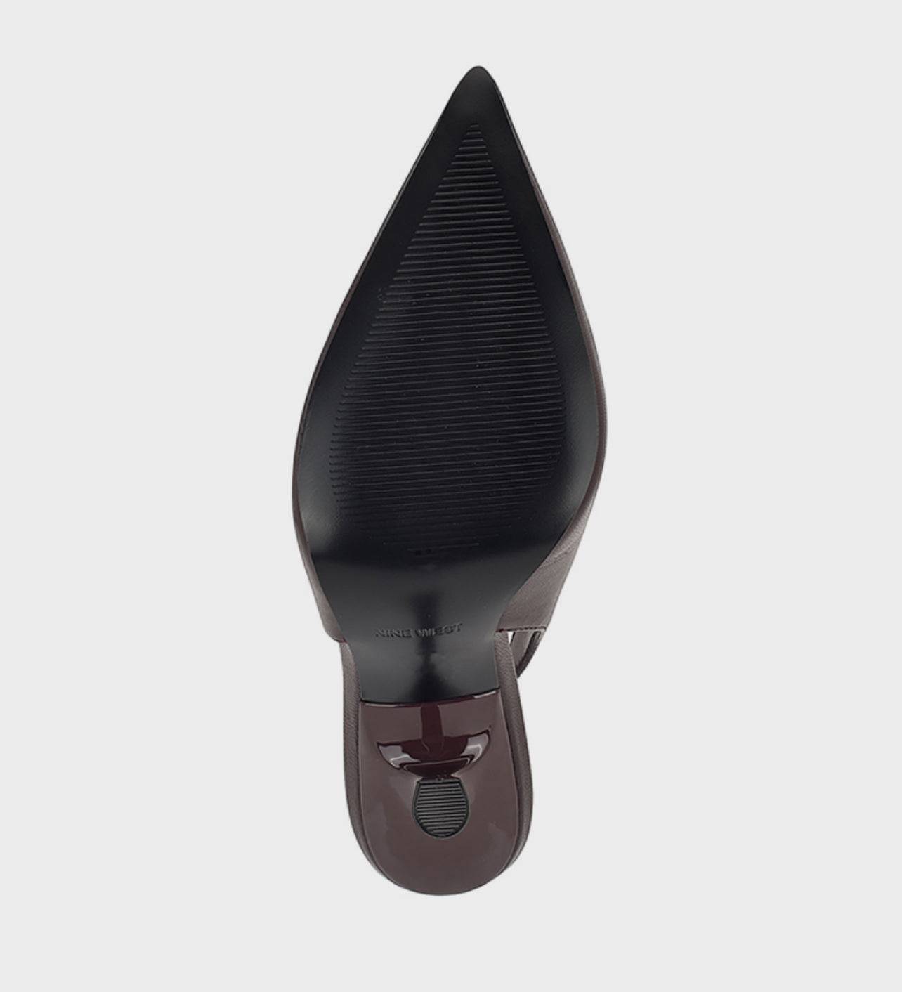 Nine West Pointed Toe Pump Slingbacks in Burgundy