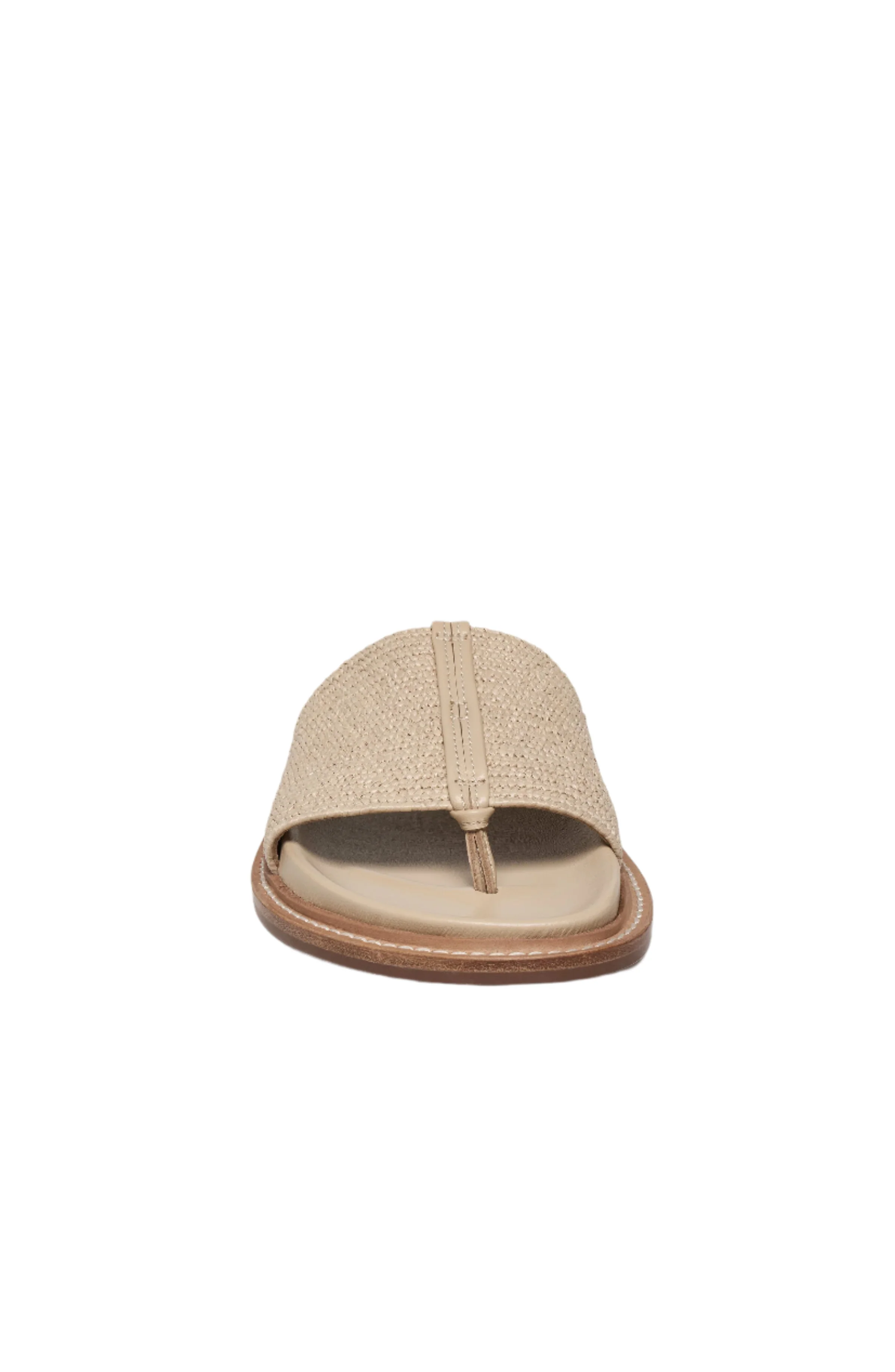J/Slides Raffia Slides in Beige