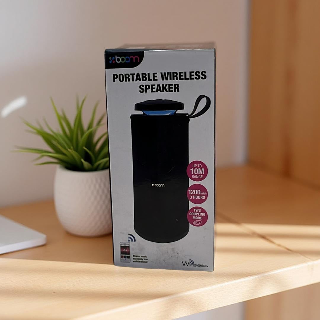 Boom Portable Wireless Bluetooth Speaker