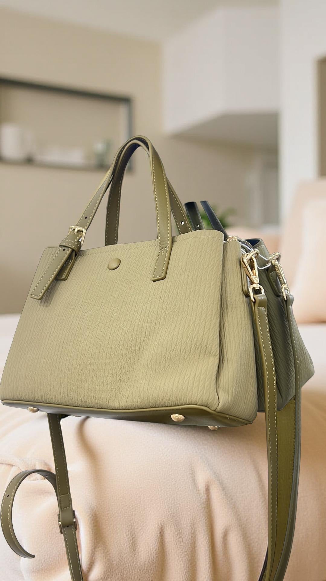 Bagco Double Handle Bag in Olive