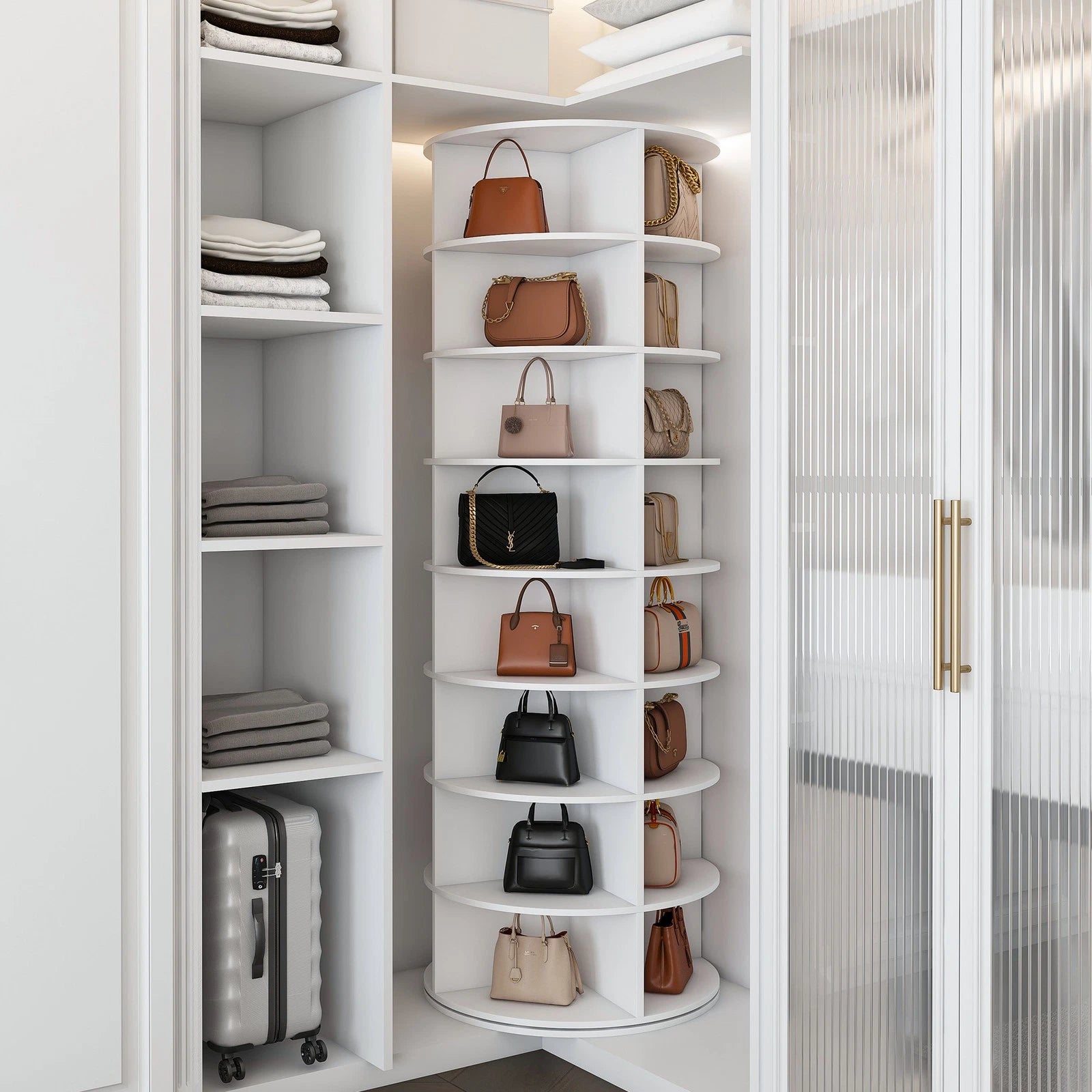 8-Tier 360 Rotating Display Rack