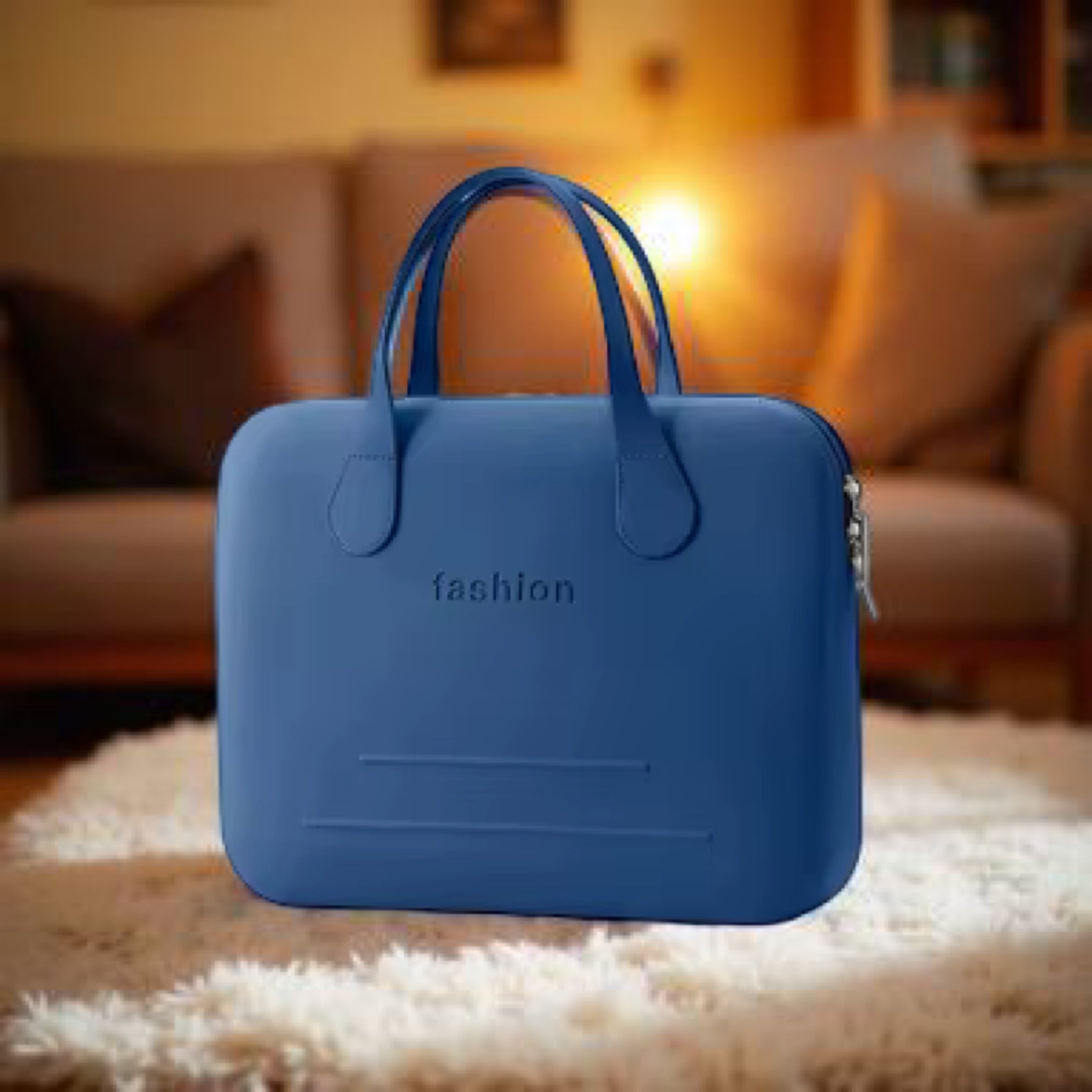 Fashion Silicon Laptop Case in Navy