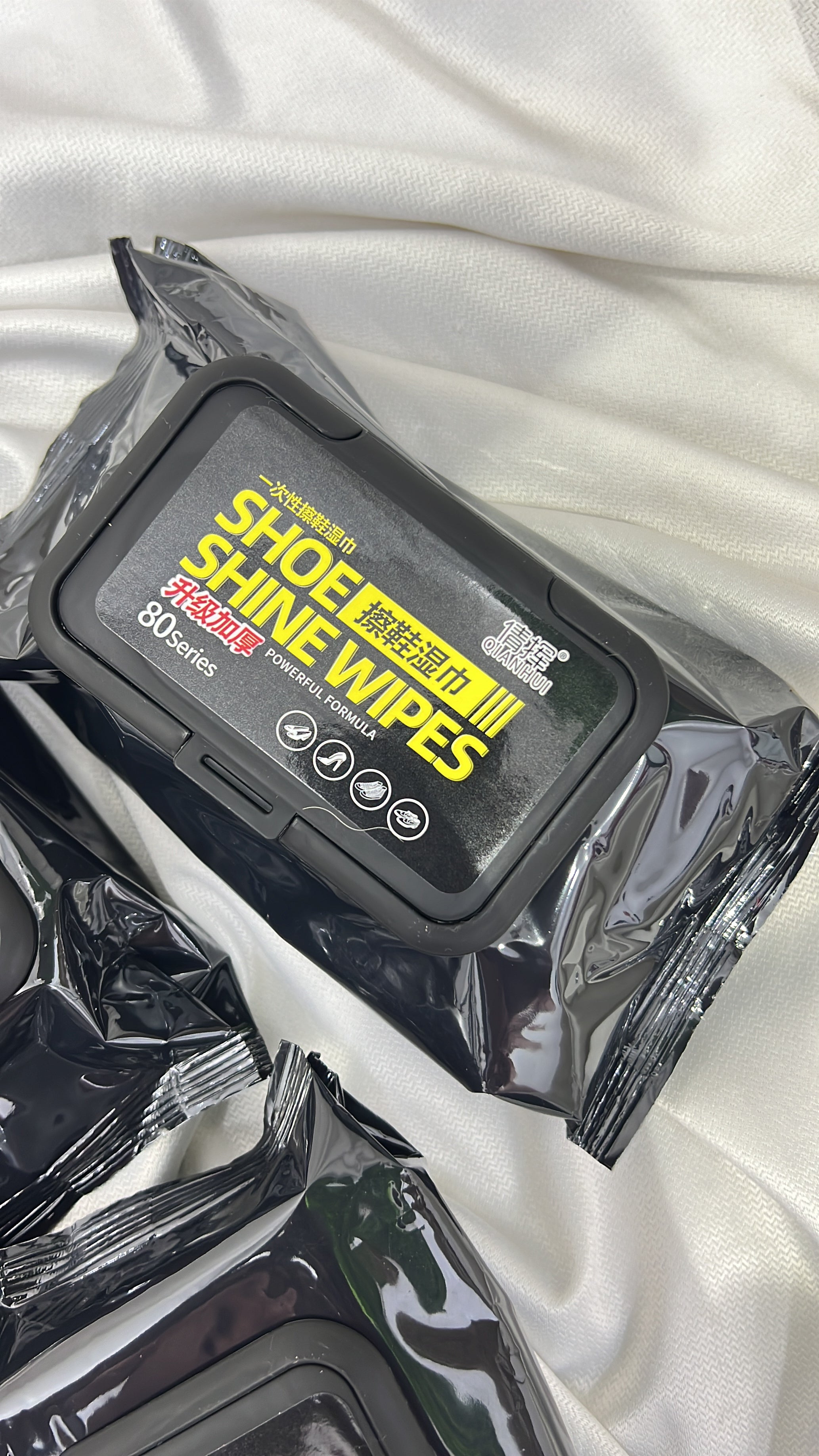 All About Sneakers Disposable 80 Sheets Shoe Wipes