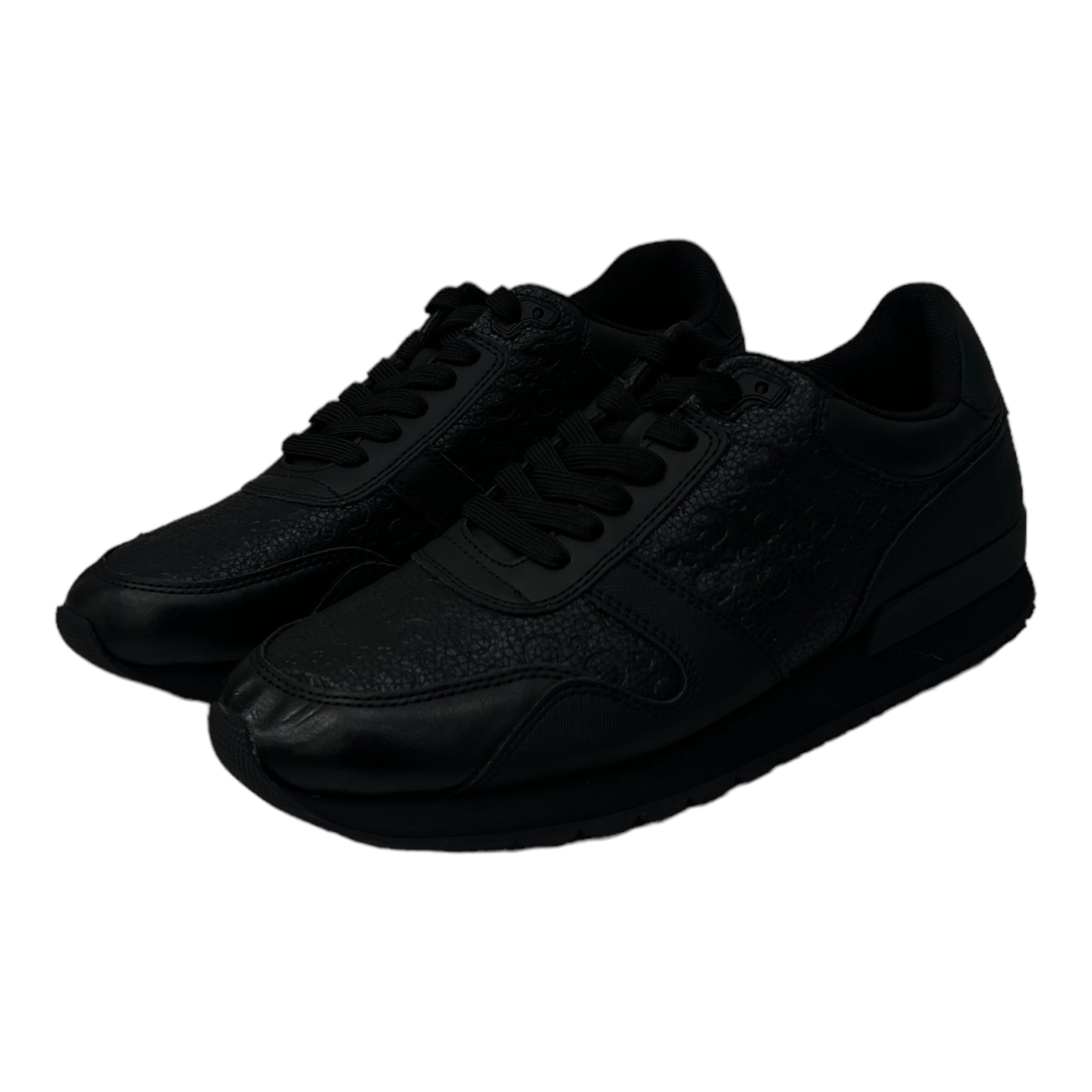 GUESS LACE-UP SNEAKERS IN BLACK