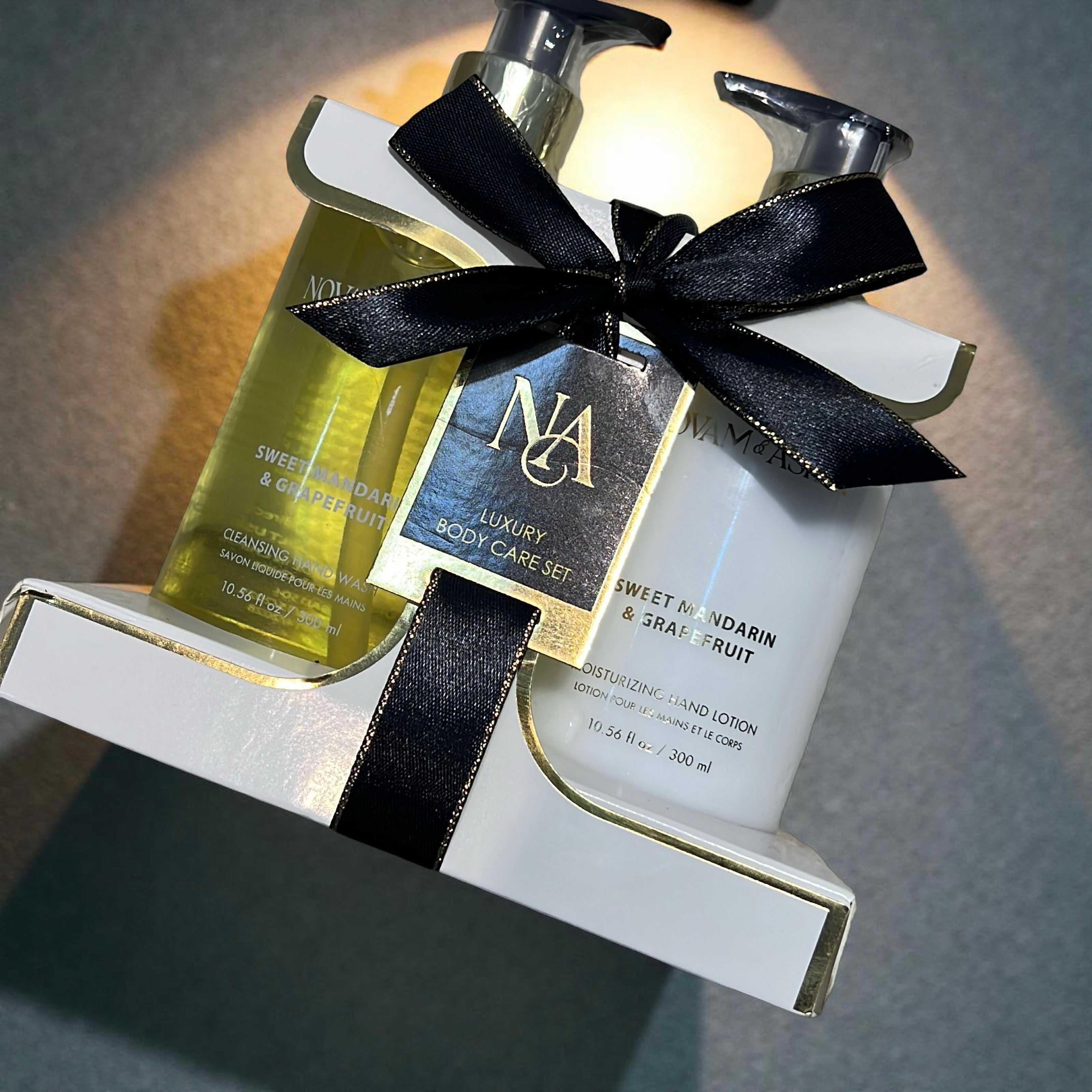 Nova & Asher Sweet Mandarine & Grapefruit Hand Care Set