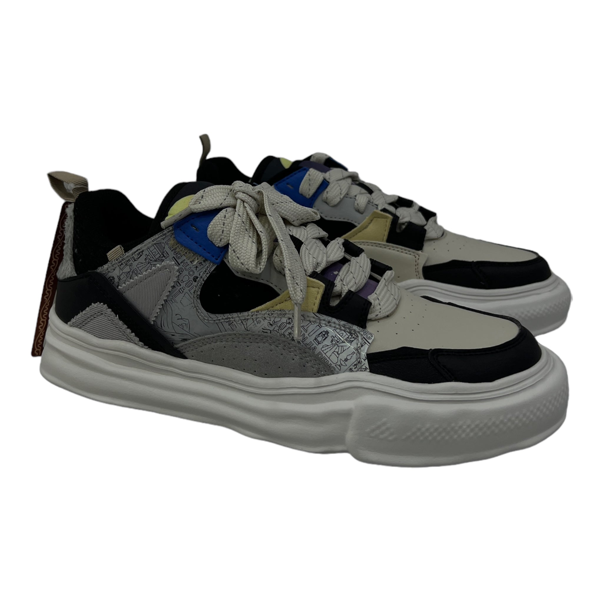 SEMIR UNISEX SNEAKERS IN CONTRAST COLOR