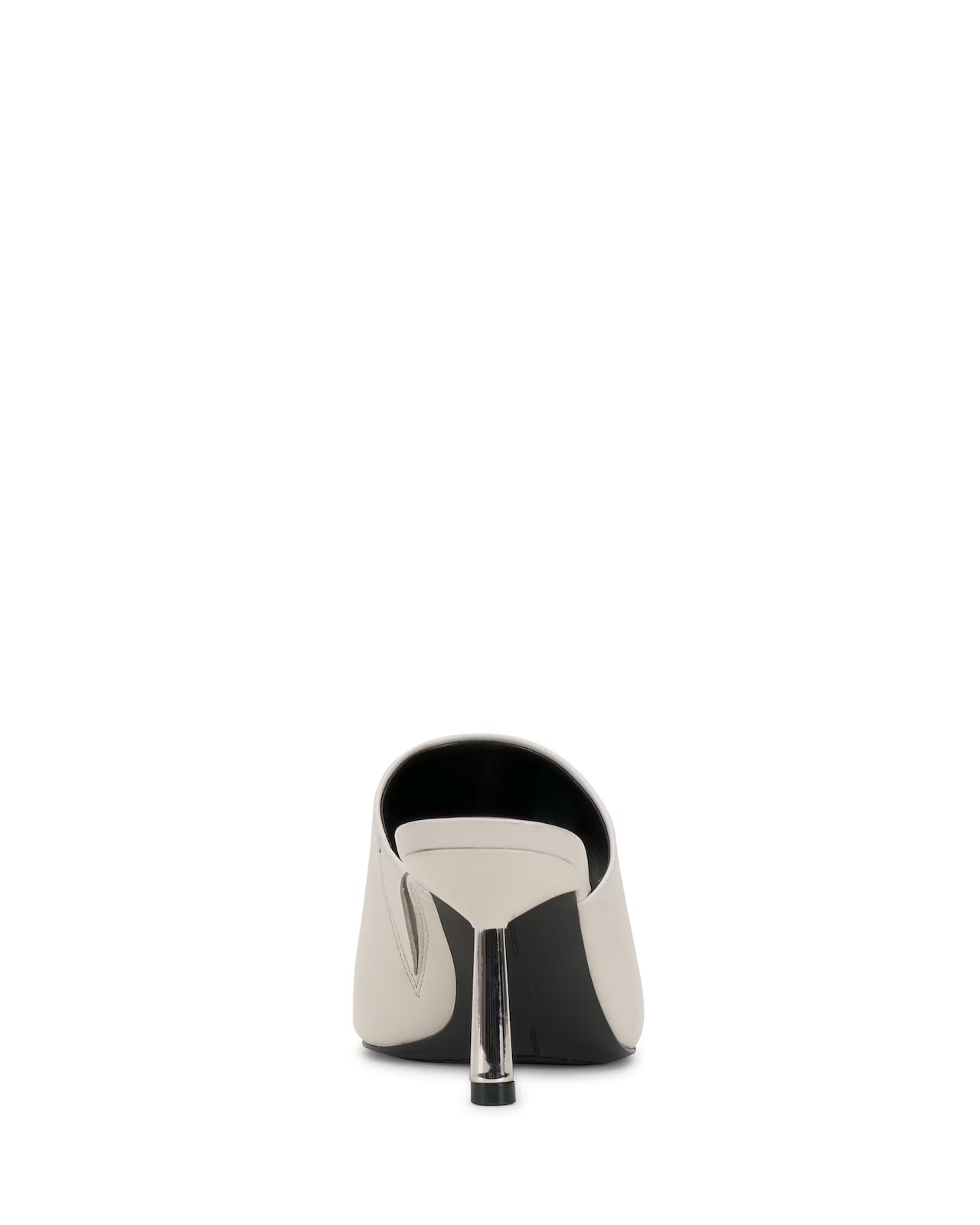 VINCE CAMUTO COCONUT CREAM HEELED MULE