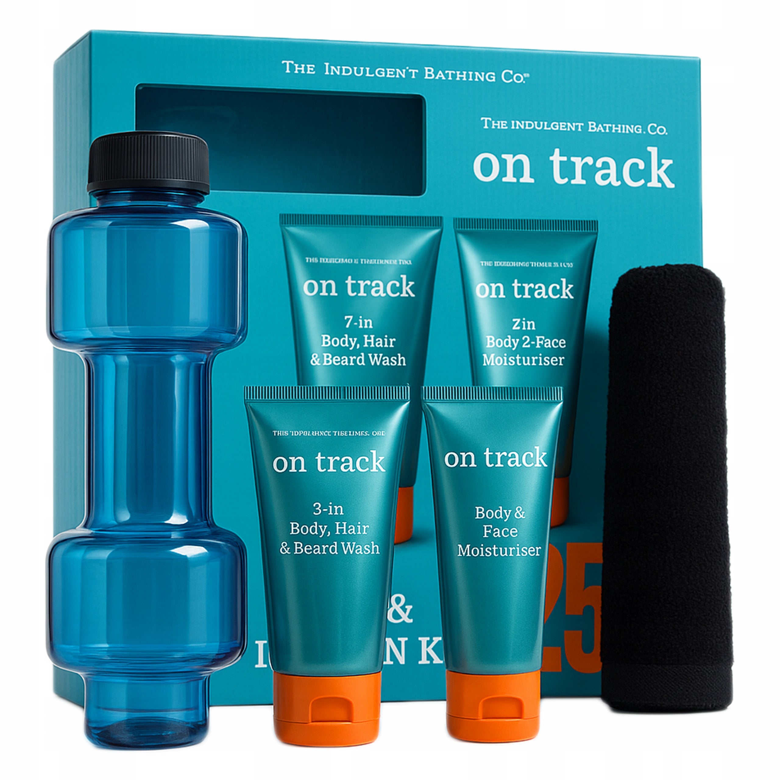 On Track Sage & Sandalwood Fragranced Train & Maintain Kit for Men