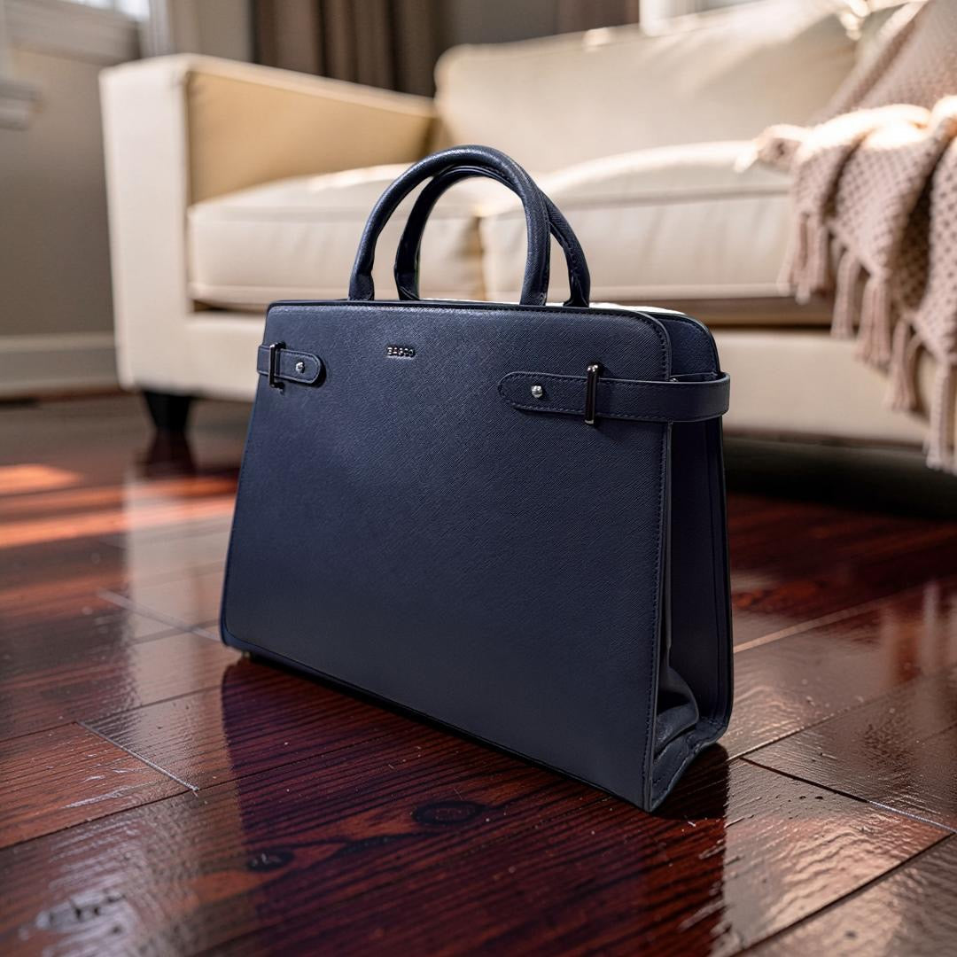 Bagco Unisex Large Laptop/Handbag in Navy