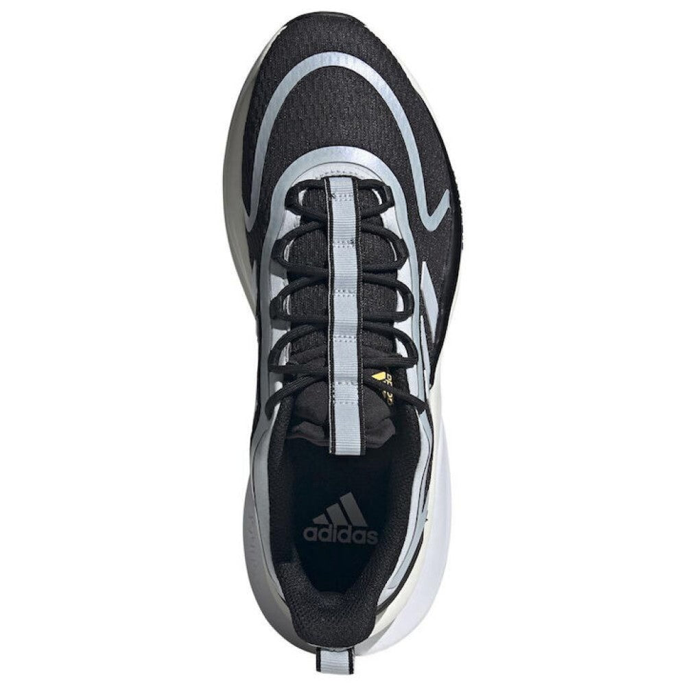 Adidas Alphabounce+ Reflective Detail Running Sneakers in Black