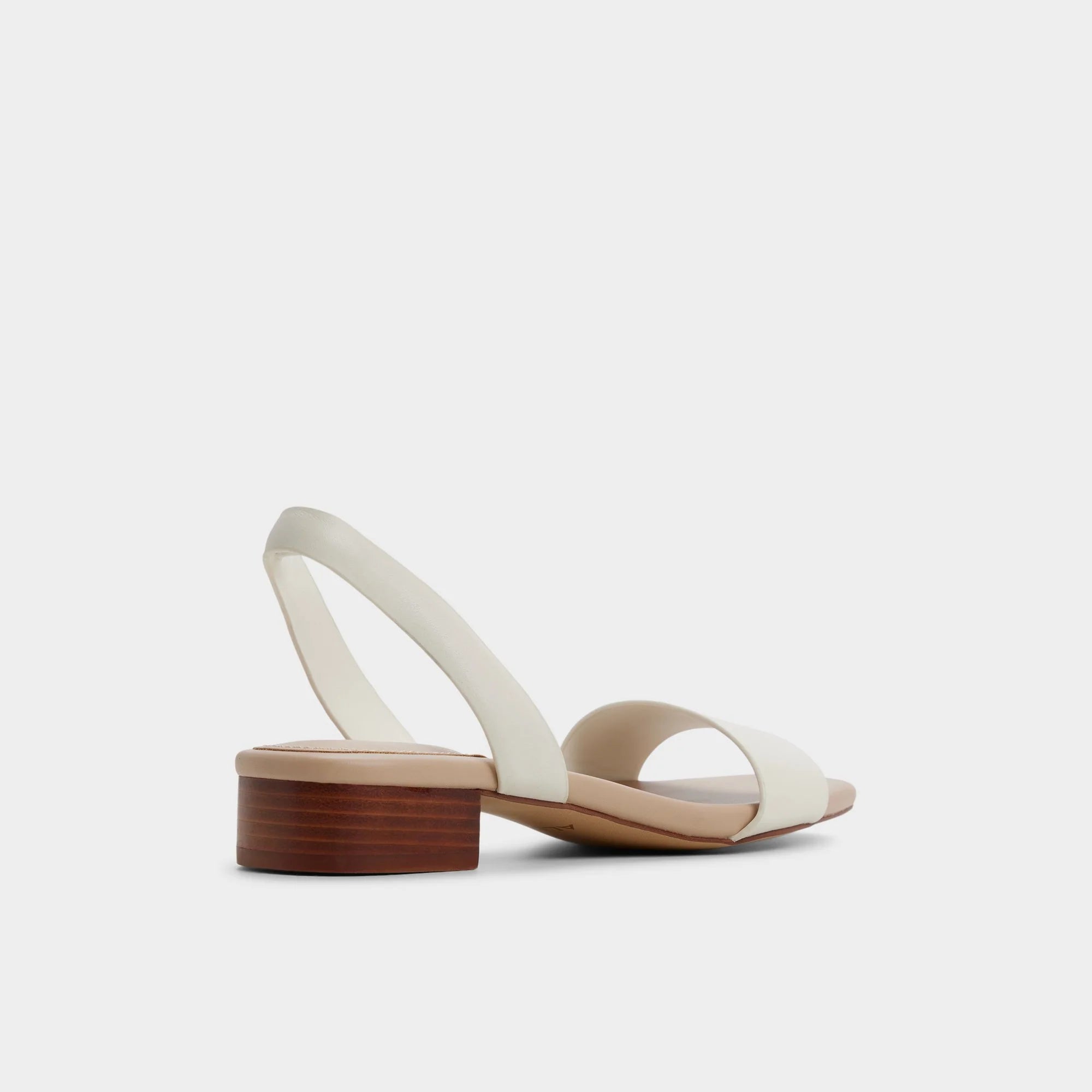 Aldo Slingback Sandal in off White