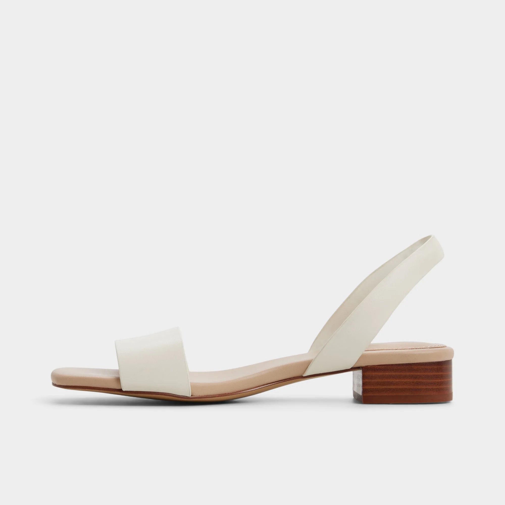 Aldo Slingback Sandal in off White