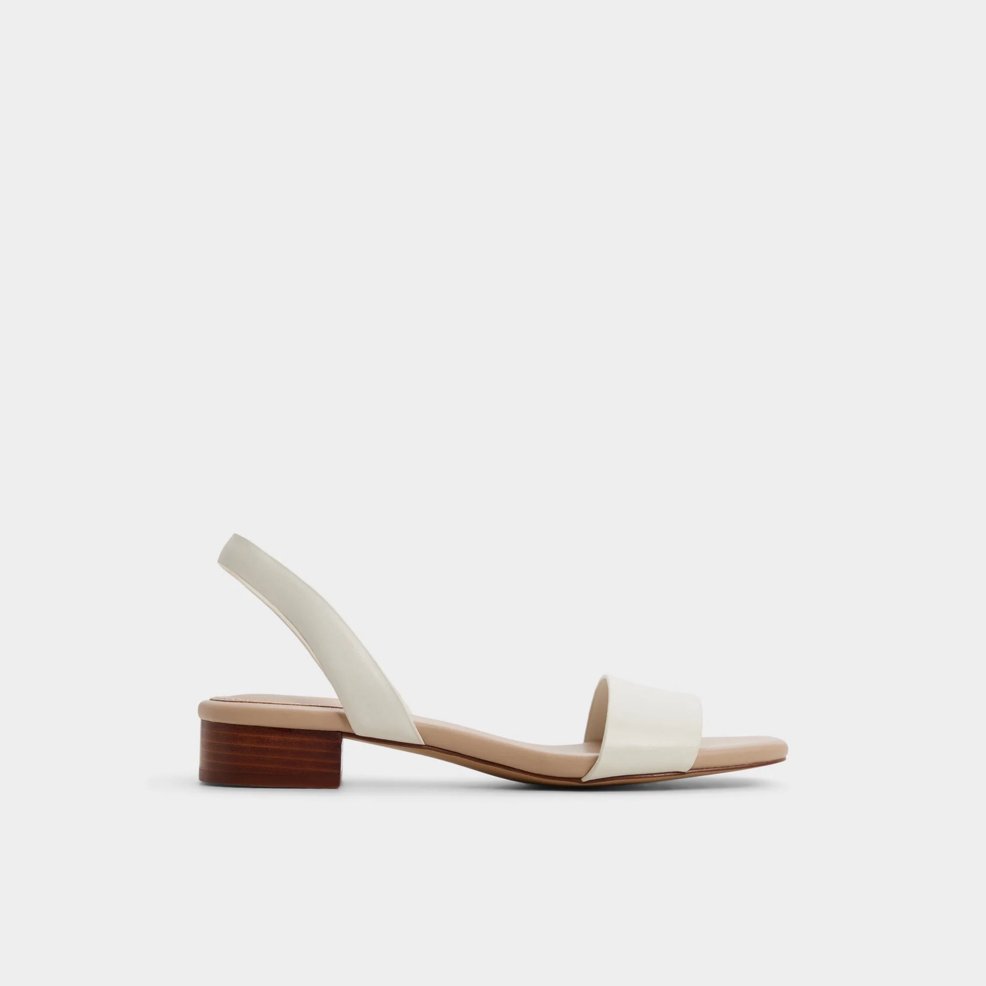 Aldo Slingback Sandal in off White