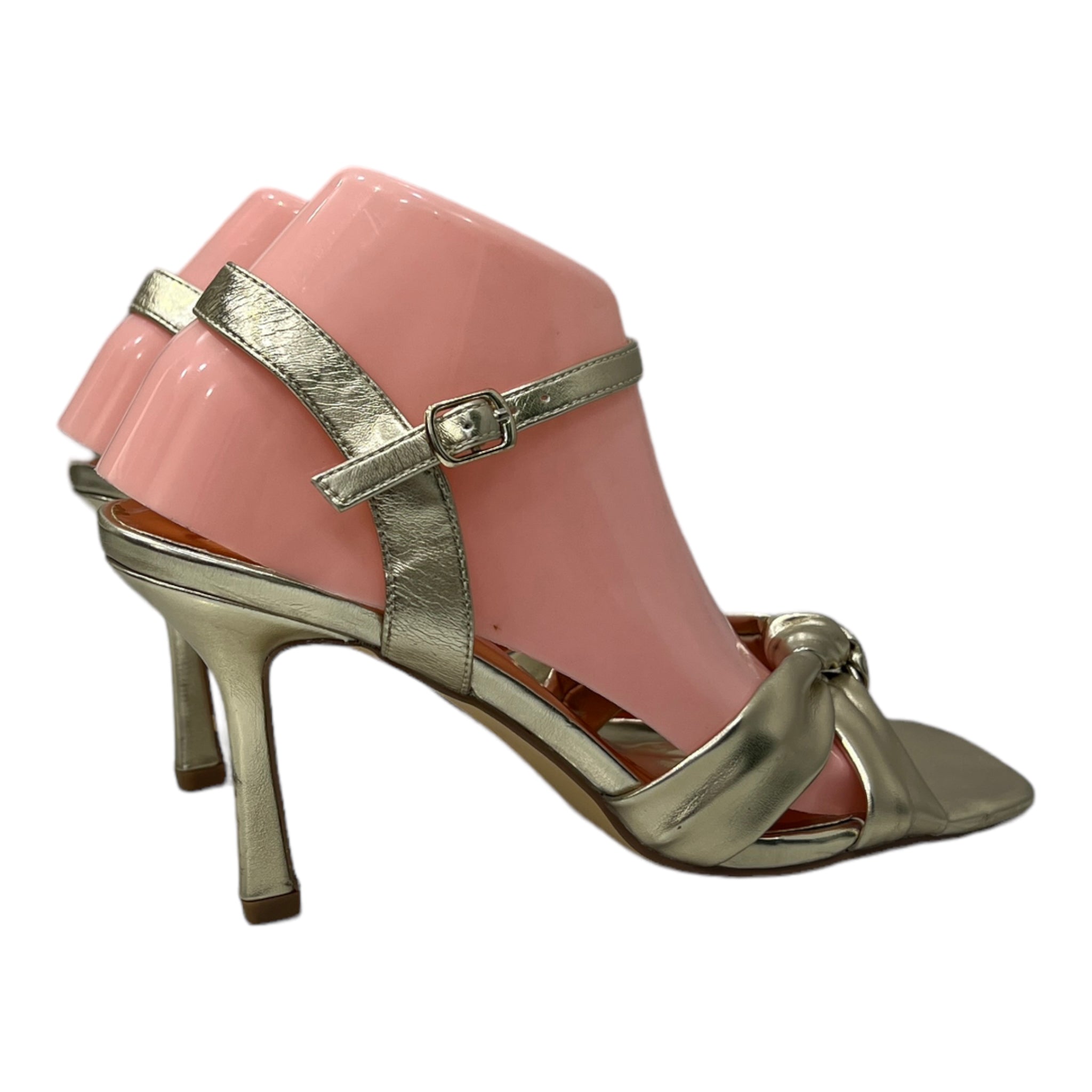 LINZI GOLD HEELED SANDAL