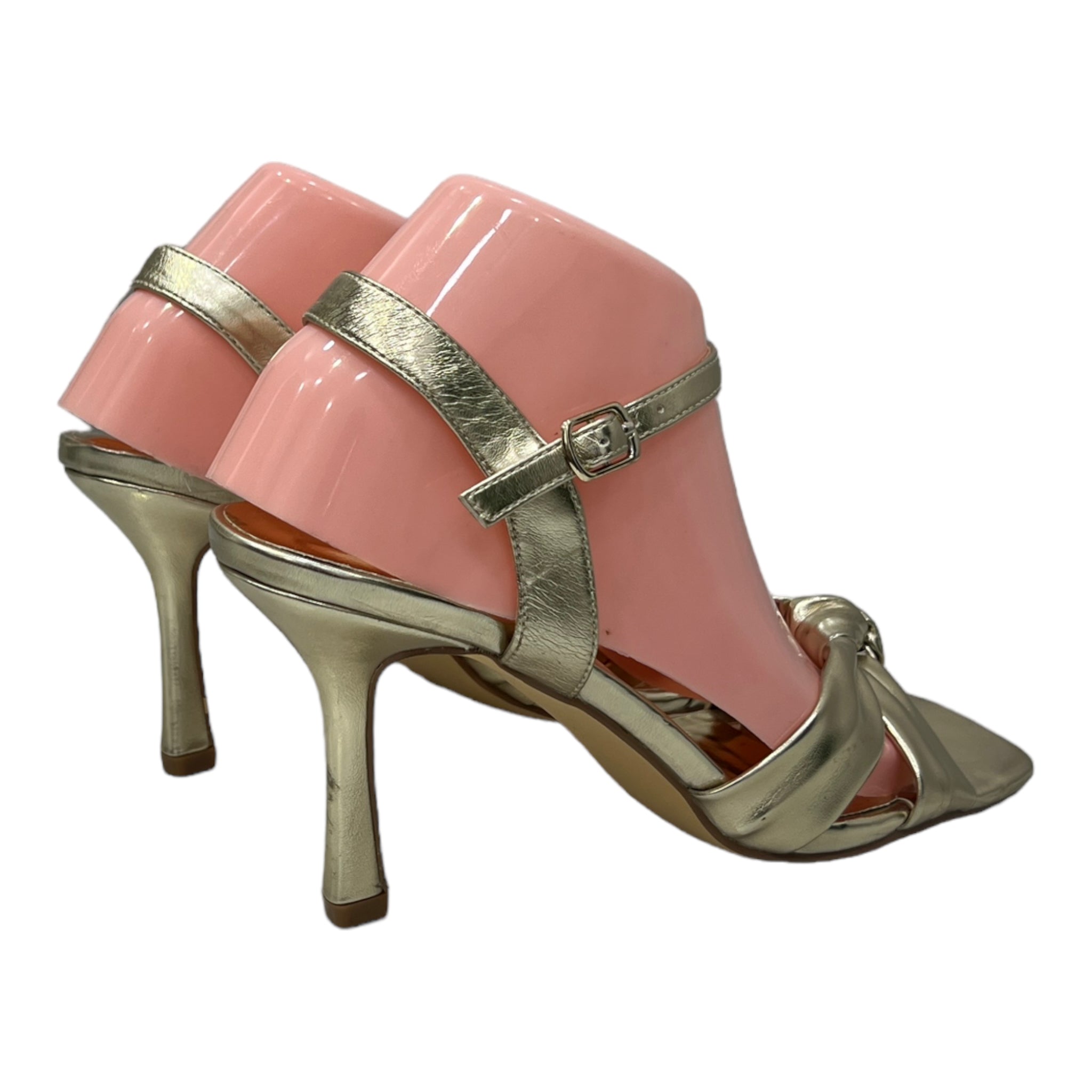 LINZI GOLD HEELED SANDAL