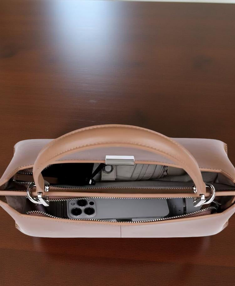 Classic Top Handle Bag in Black