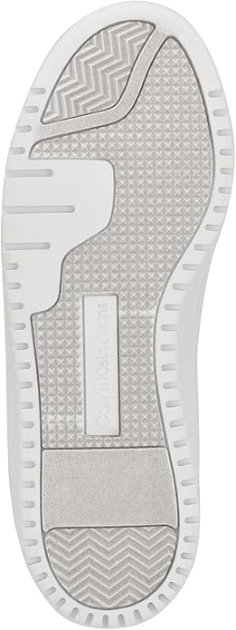 Calvin Klein Perforated Plain Sneakers in White