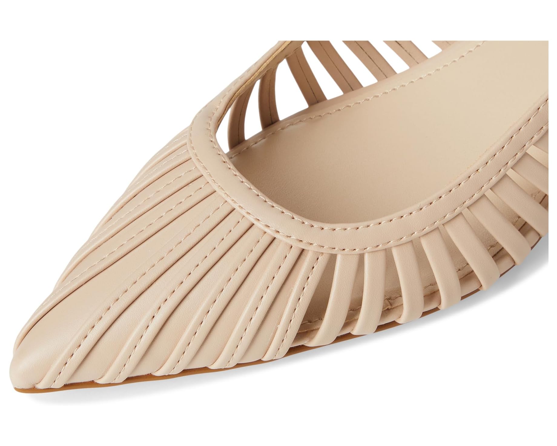 Calvin Klein Slingback Low Heel Pump in Blush