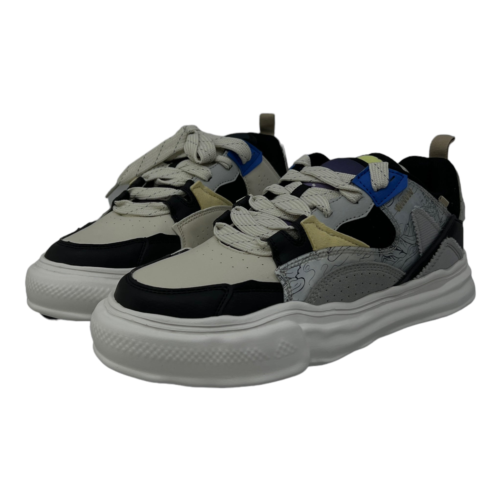 SEMIR UNISEX SNEAKERS IN CONTRAST COLOR