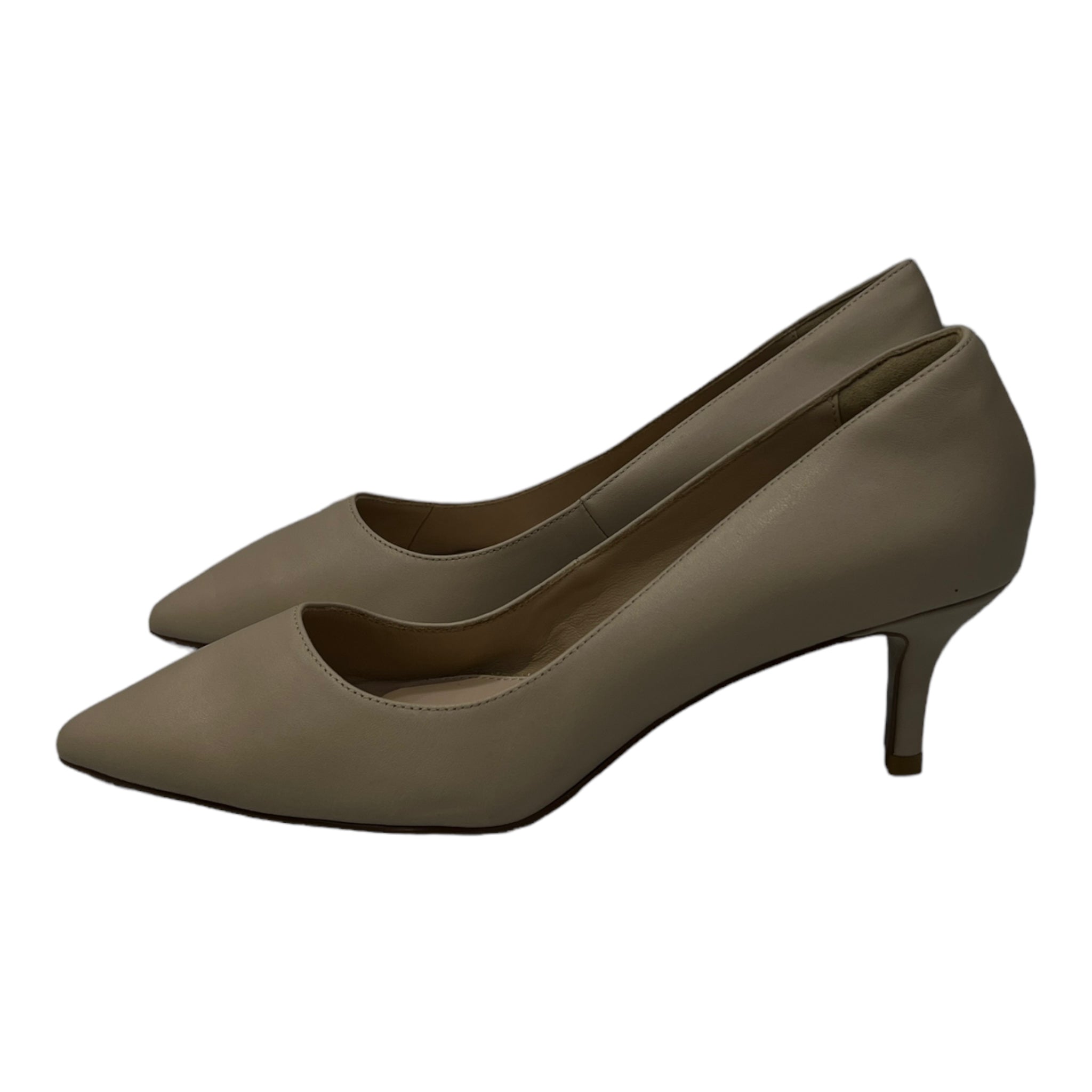 DAISY LOUIS POINTED TOE HEELED PUMP IN BLUSH