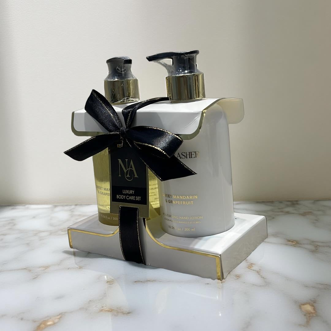 Nova & Asher Sweet Mandarine & Grapefruit Hand Care Set