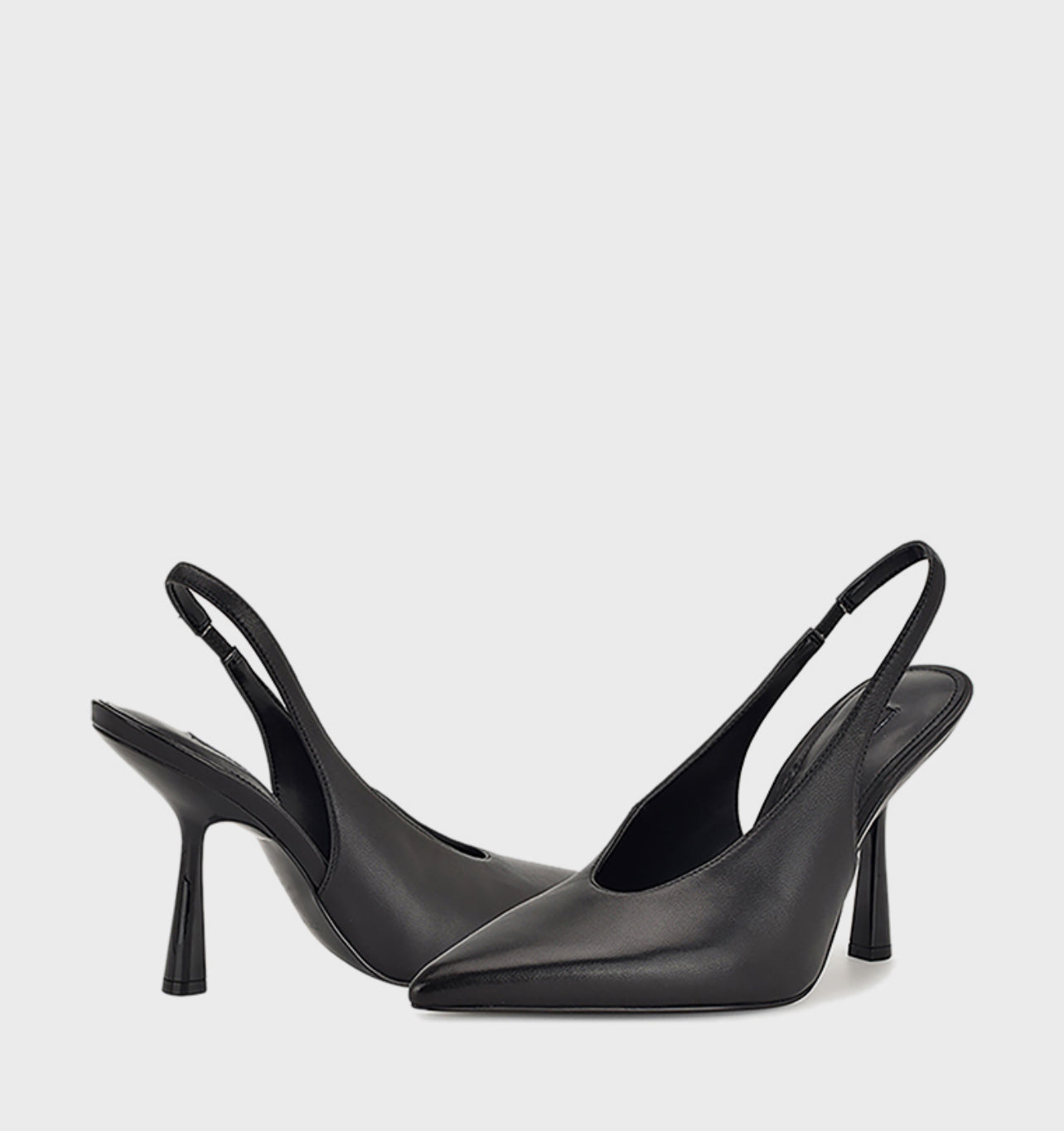 Nine West Pointed Toe Pump Slingbacks in Black