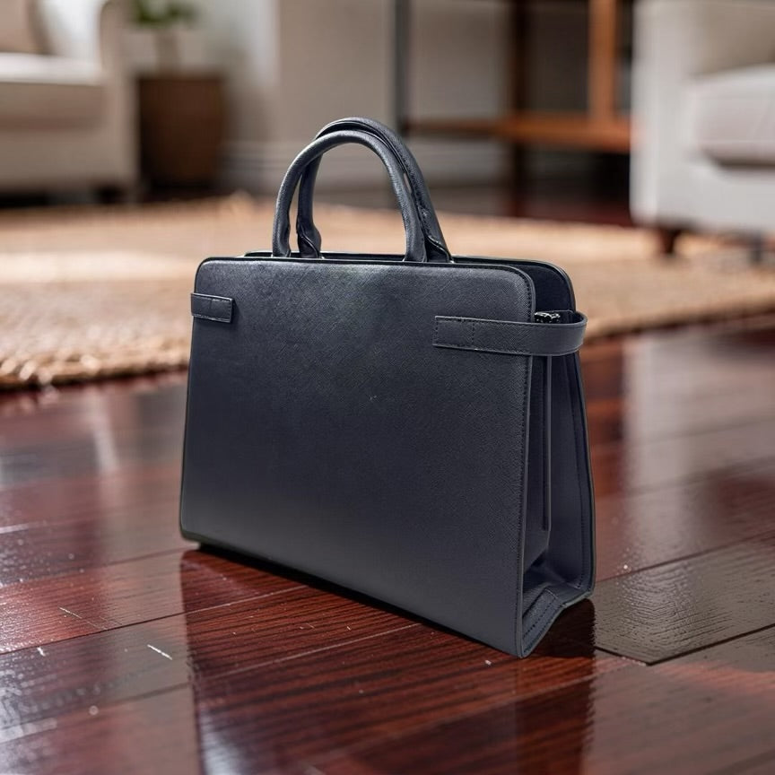 Bagco Unisex Large Laptop/Handbag in Black