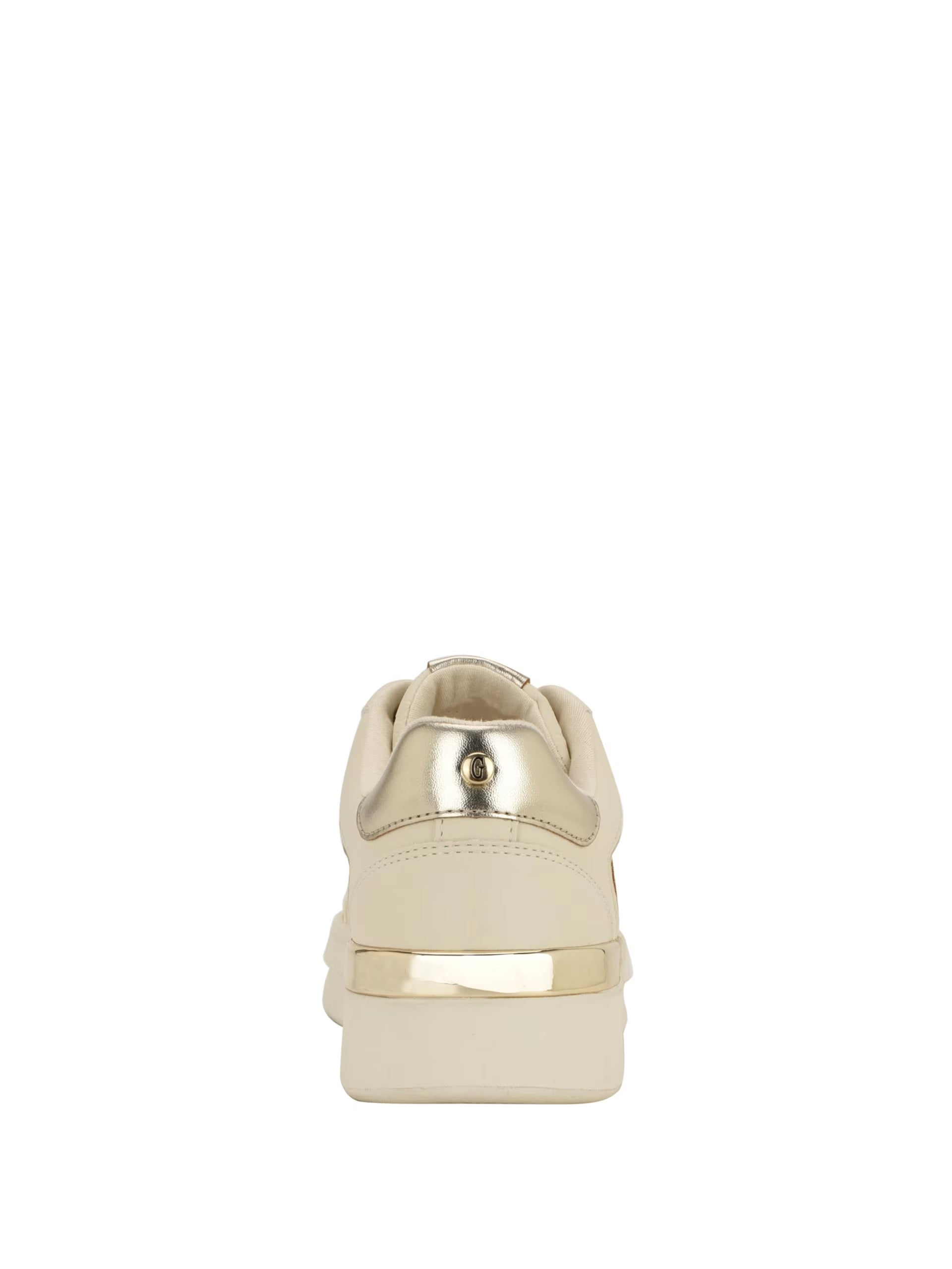 Guess Gold Highlight Sneakers in Beige