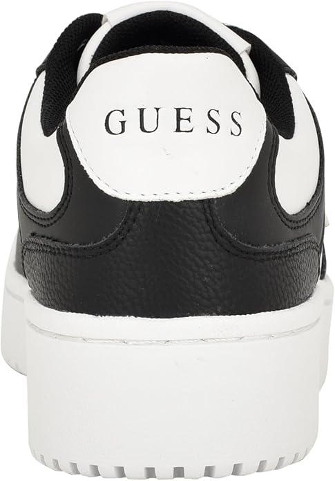 Guess Logo Detail Classic Sneakers in Black