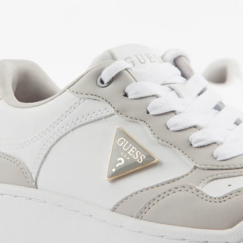 Guess Logo Detail Classic Sneakers in Grey