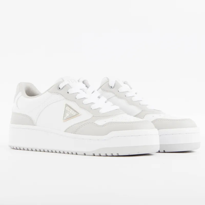 Guess Logo Detail Classic Sneakers in Grey