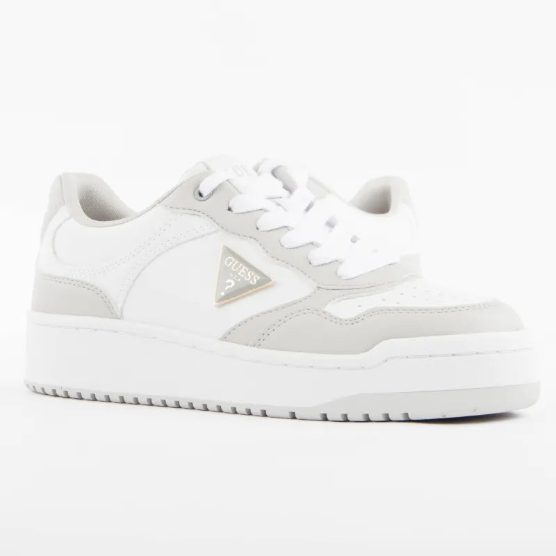 Guess Logo Detail Classic Sneakers in Grey