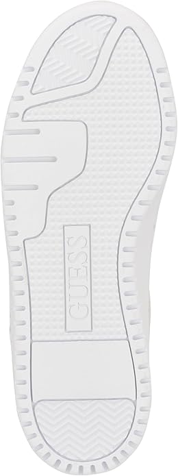 Guess Logo Detail Classic Sneakers in White