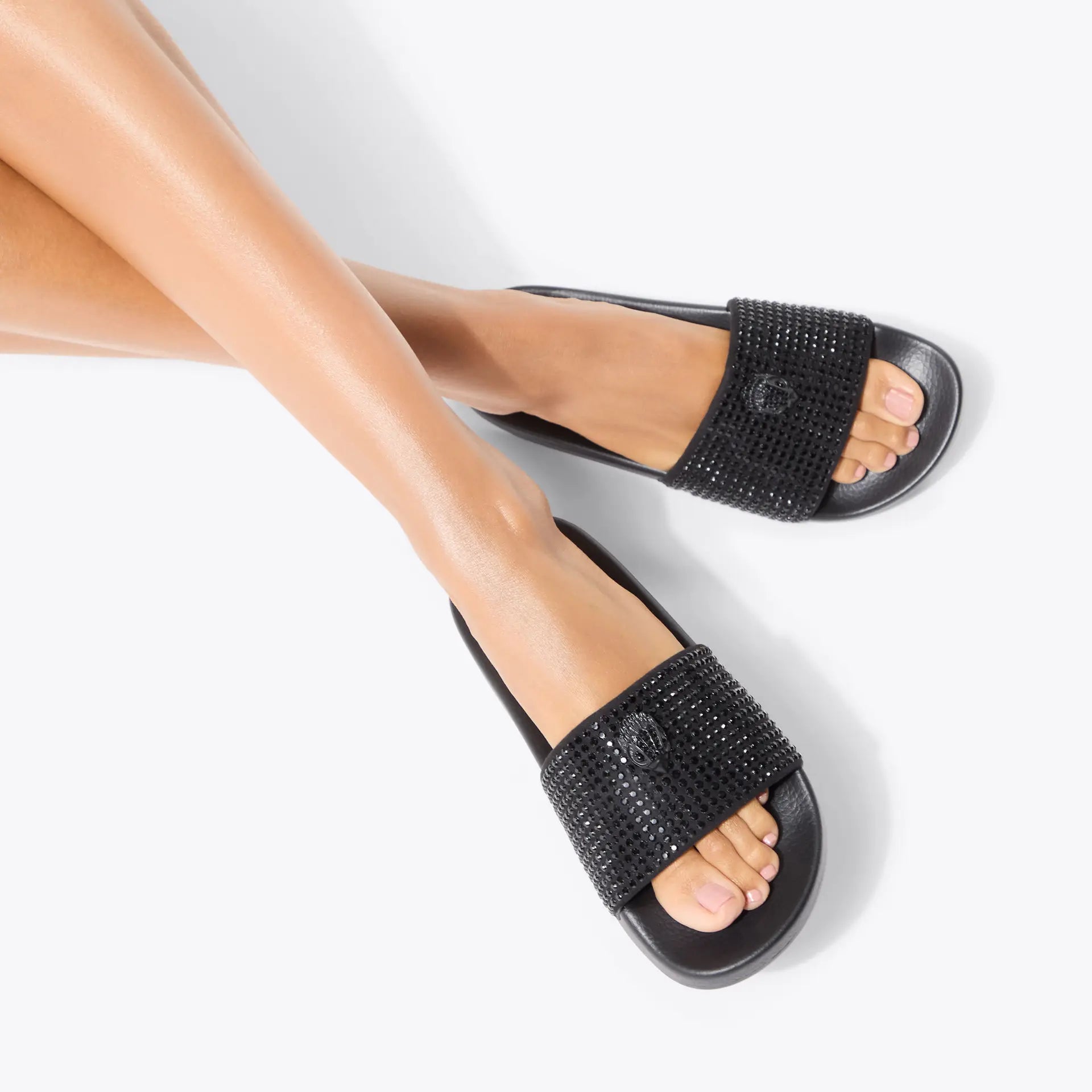 Kurt Geiger Slide Sandal in Black