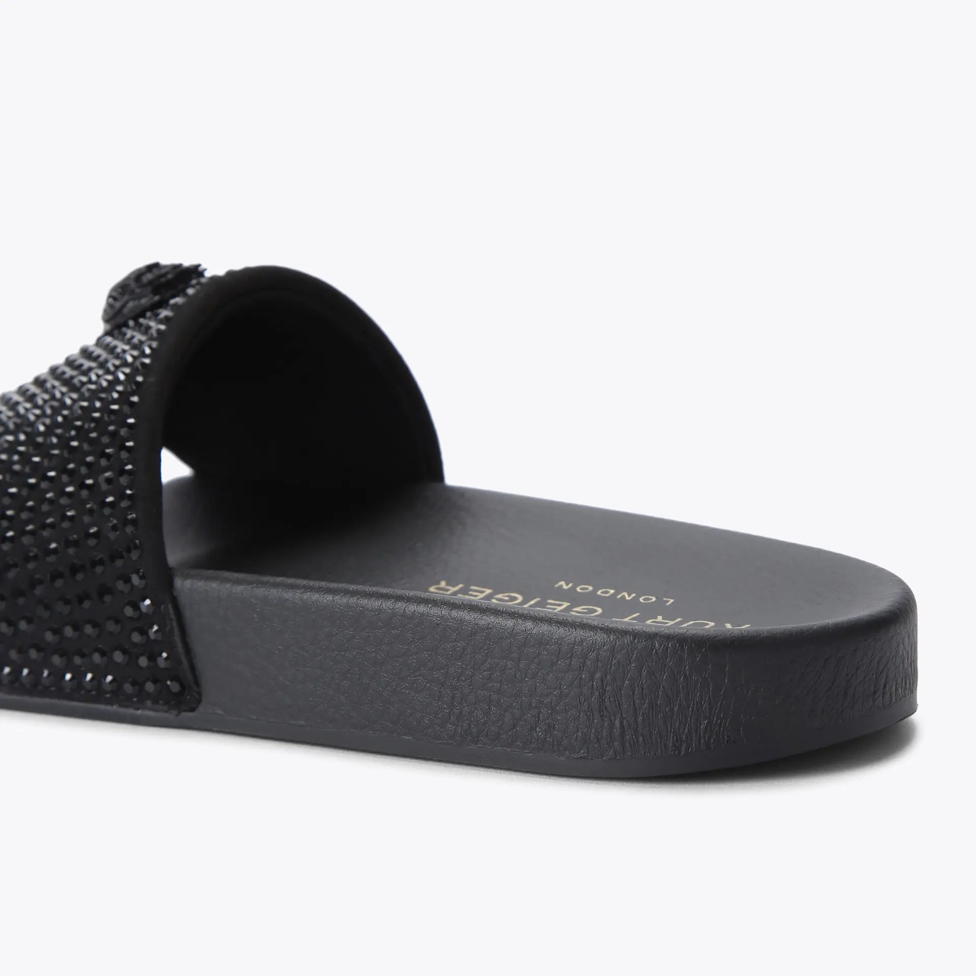 Kurt Geiger Slide Sandal in Black
