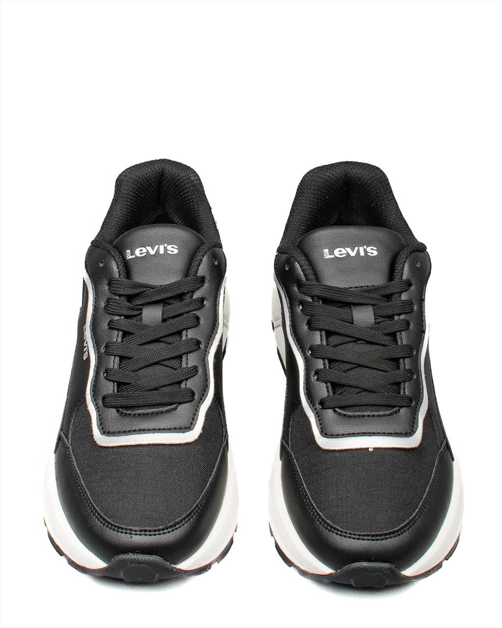 LEVI's TAPPED SNEAKERS IN BLACK