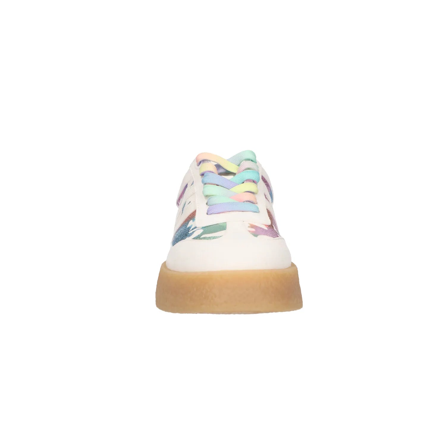 La Strada Rubber Sole Sneakers in Off White