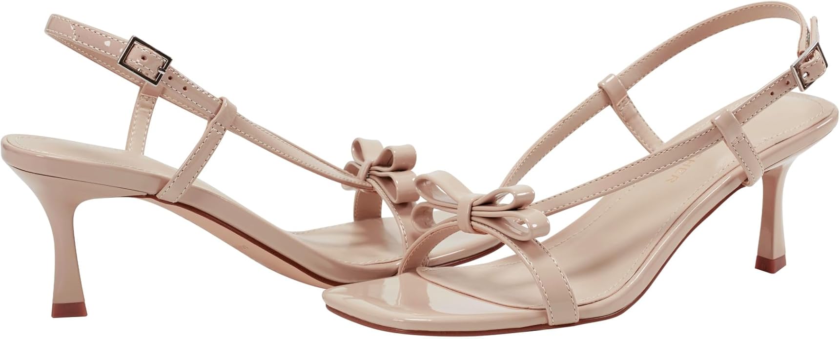 Marc Fisher Strappy Slingabck Sandal in Cream