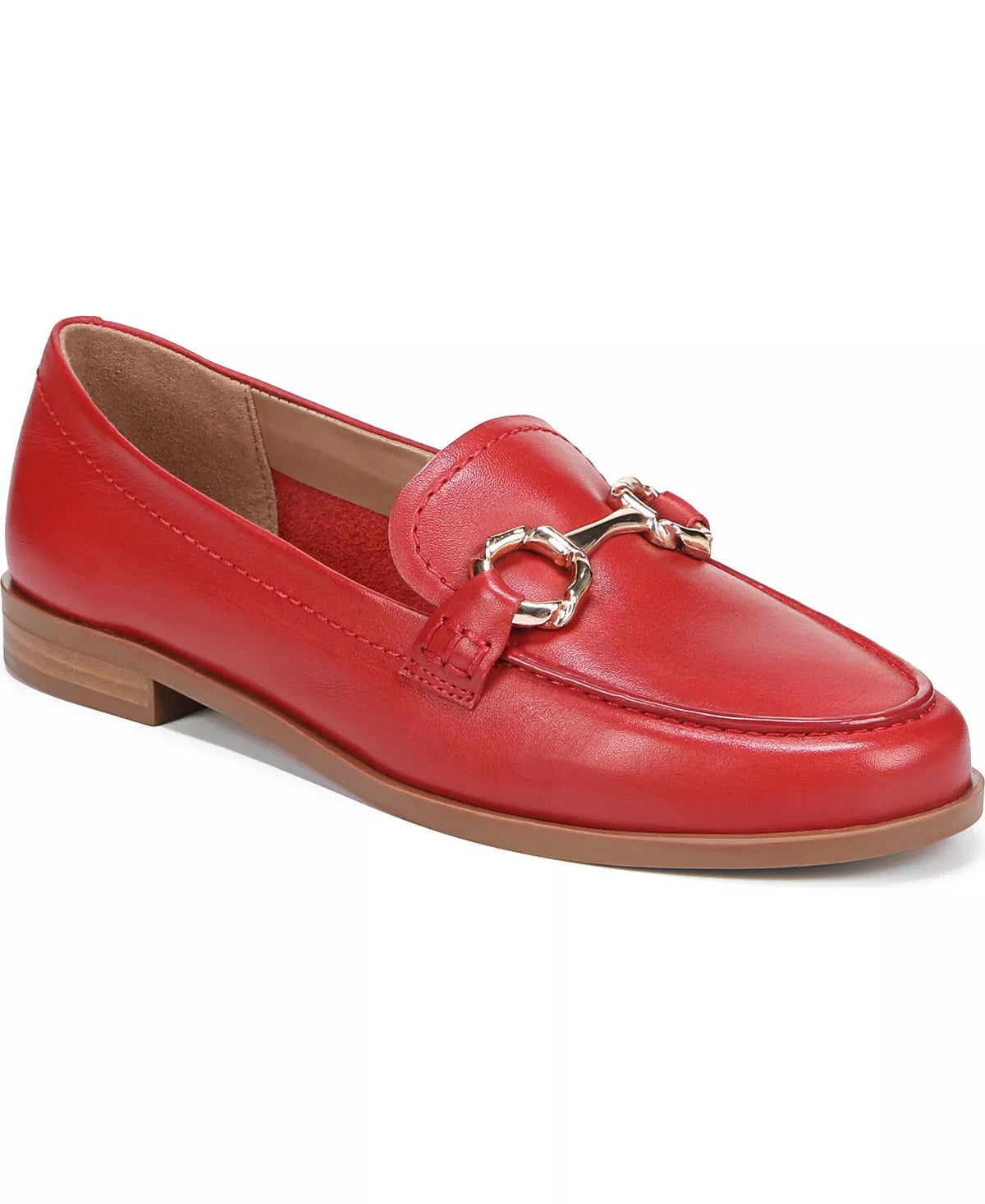 NATURALIZER RED BELL DETAIL LOAFERS