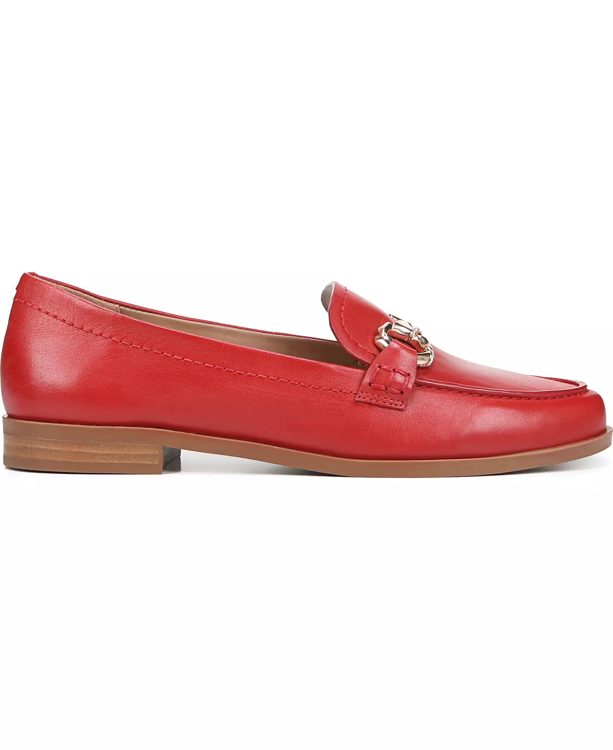 NATURALIZER RED BELL DETAIL LOAFERS