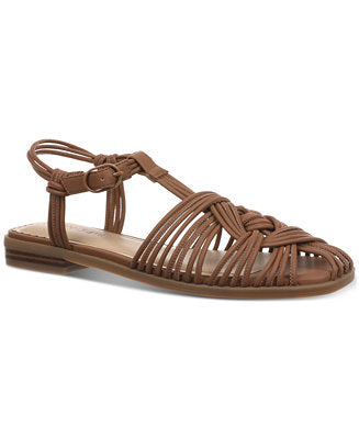 On 34th Tube Straps Sandal In Black