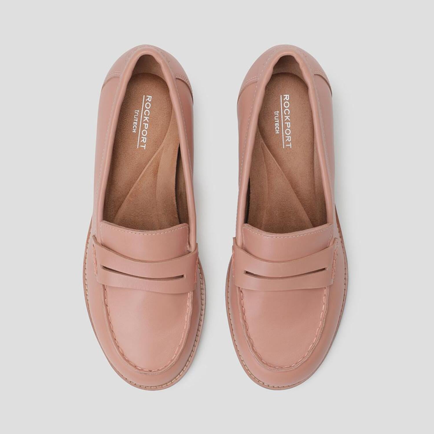 Rockport Penny Loafers in Blush