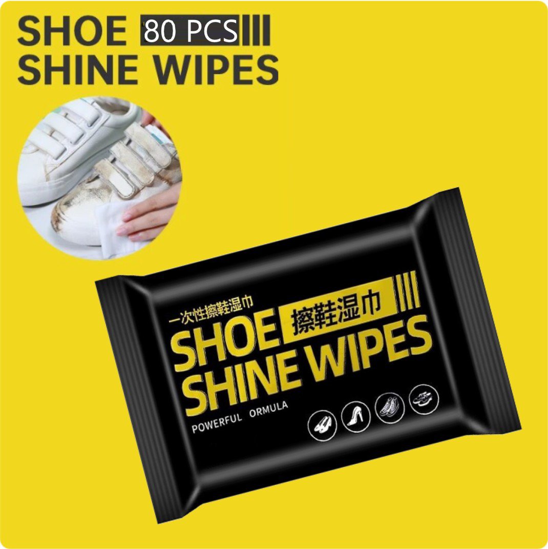 All About Sneakers Disposable 80 Sheets Shoe Wipes