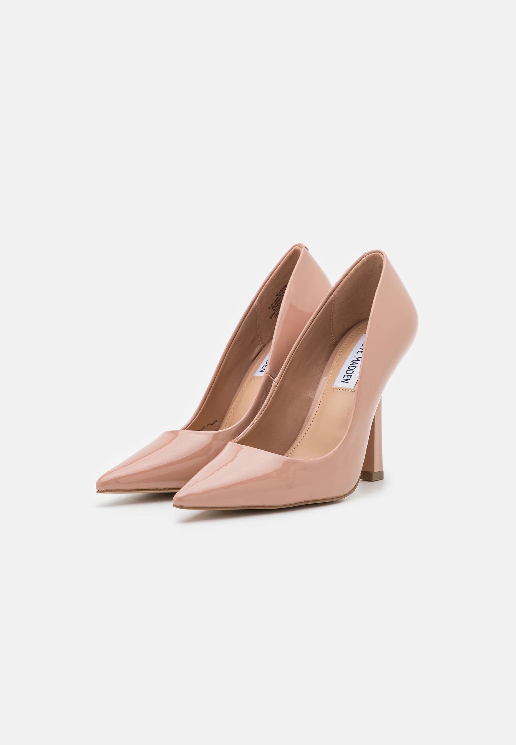 STEVE MADDEN BLUSH PATENT POINTED TOE HEEL