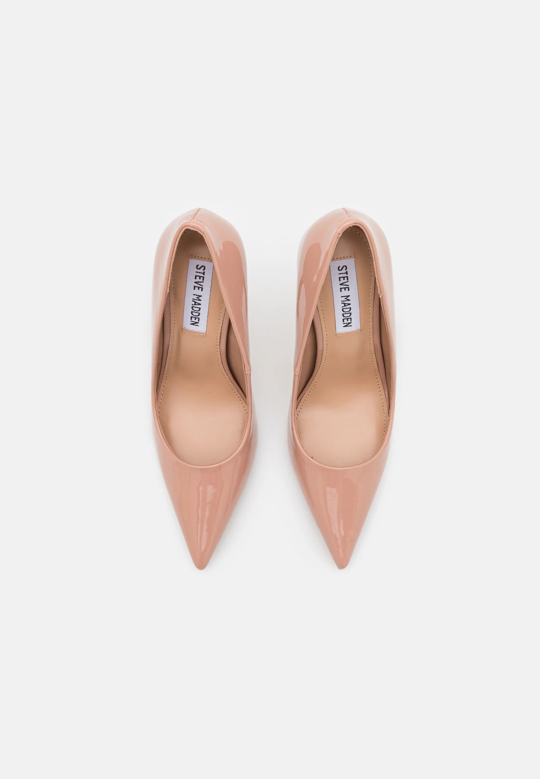 STEVE MADDEN BLUSH PATENT POINTED TOE HEEL