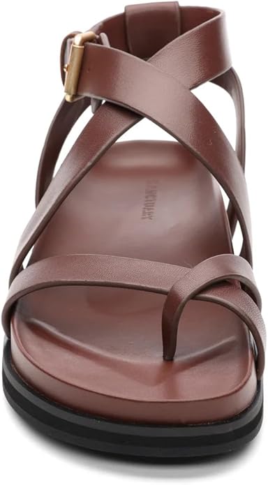 Sanctuary Toe Strappy Sandal in Espresso